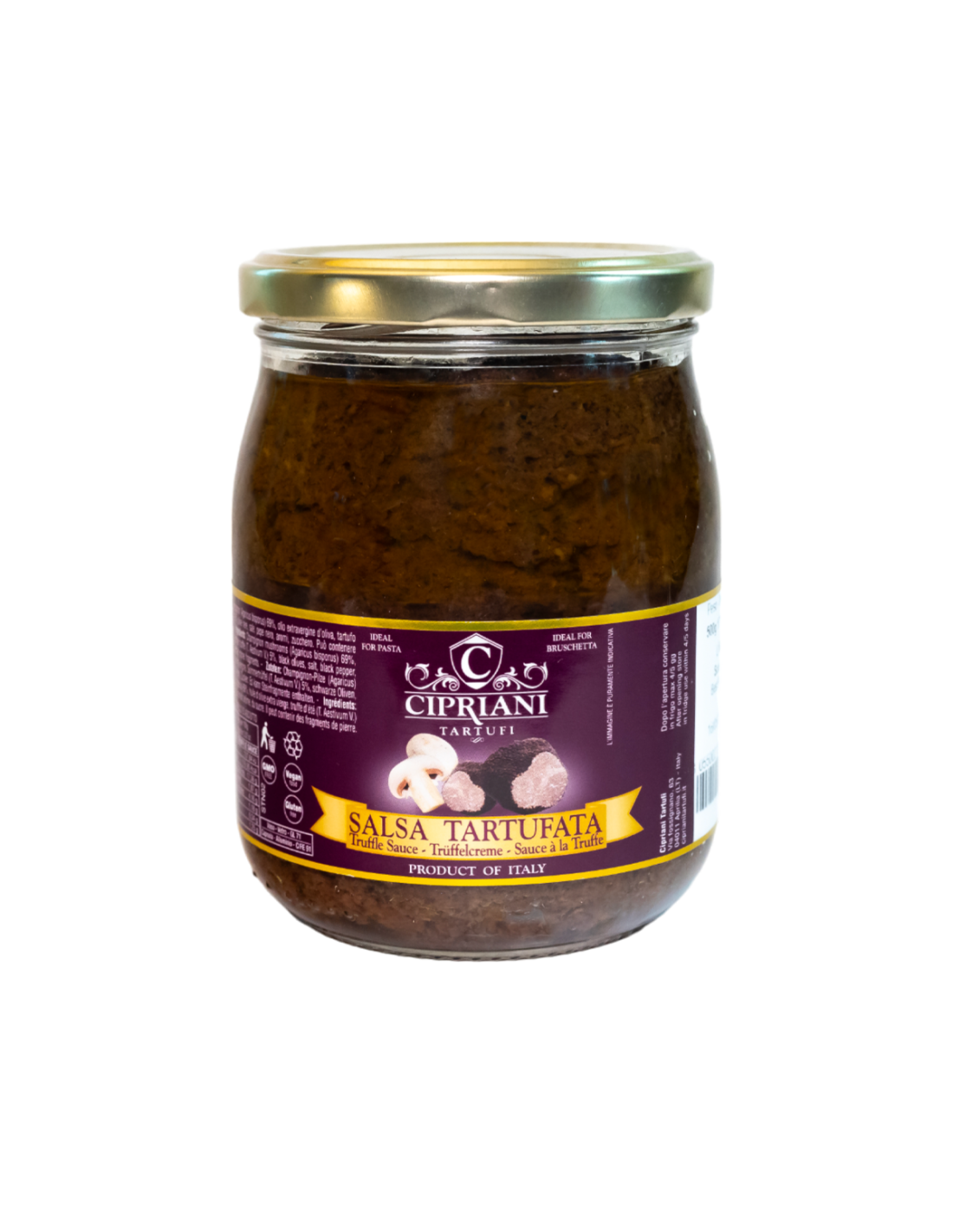 Musta trühvli kaste Salsa Tartufata